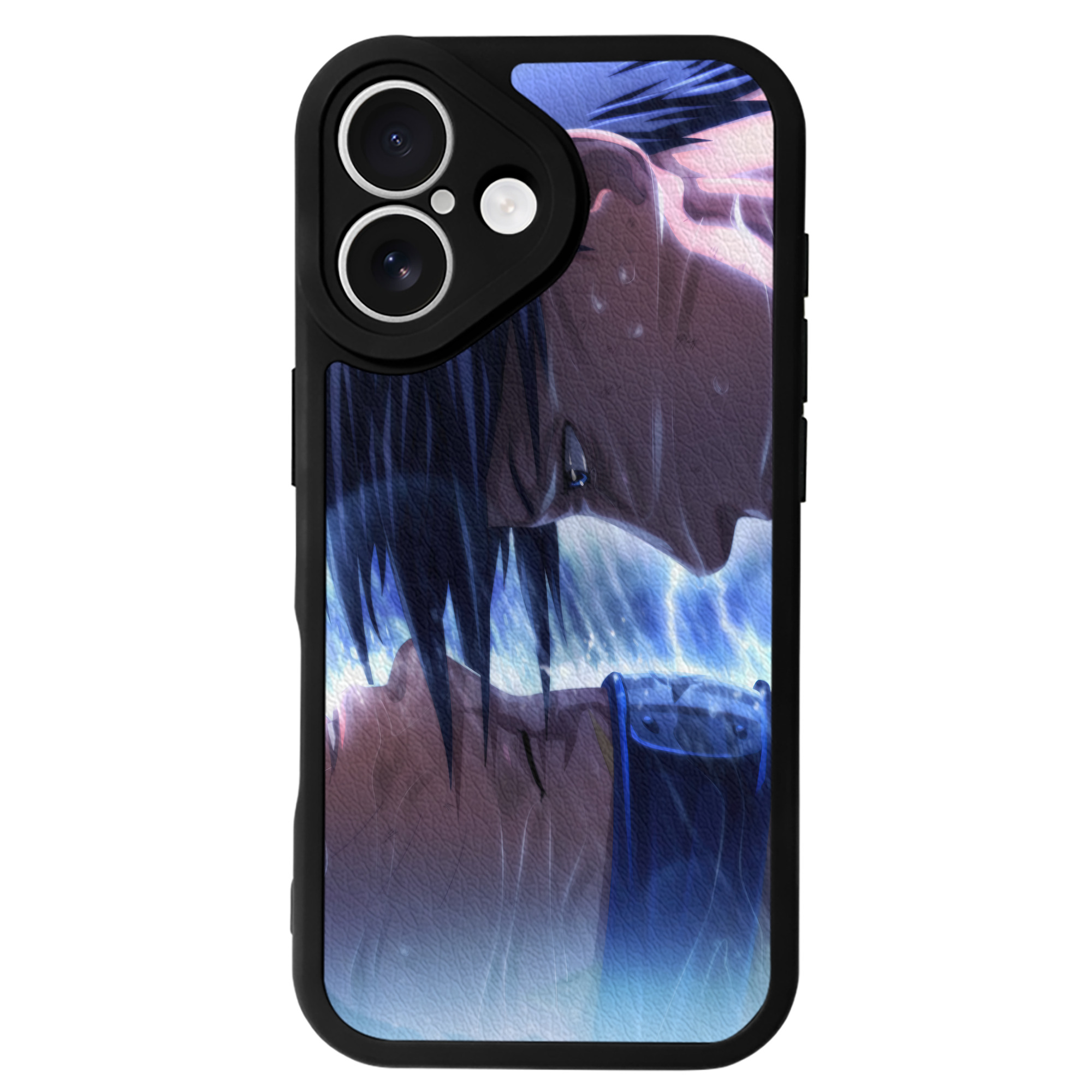 （画像用） NARUTO -ナルト- NARUTO -ナルト- 疾風伝 【iPhone 16シリーズ対応】シリコンスマホケース（レザー調） 材質：シリコン